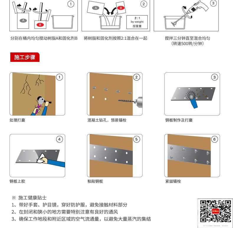 包钢托克托粘钢加固施工过程